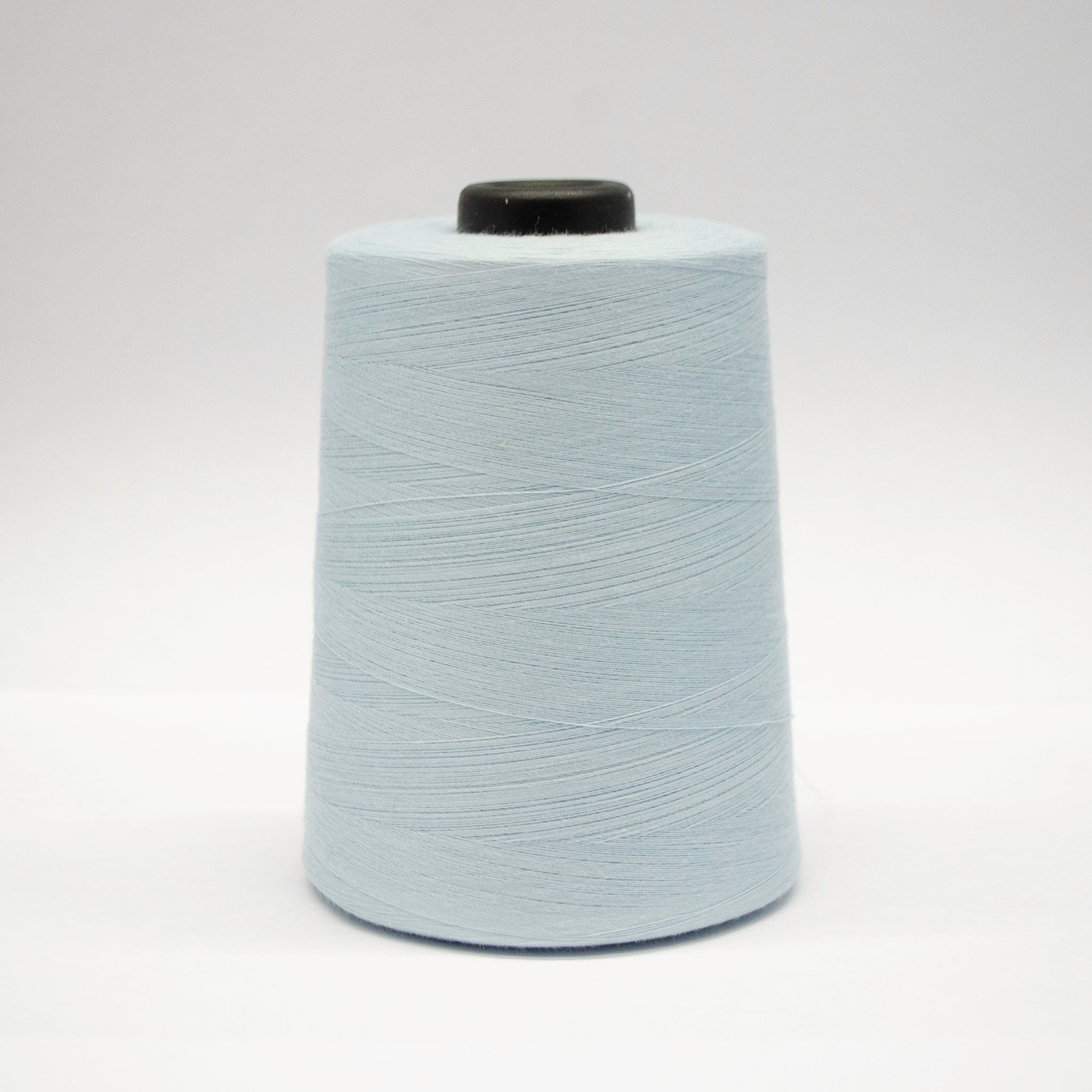 100% Polyester Tex 27 Sewing Thread 10,000 Yards - Light Blue Grey