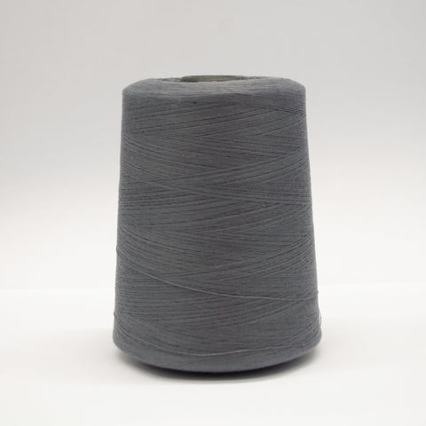 100% Polyester Tex 27 Sewing Thread 10,000 Yards - Medium Grey #5703