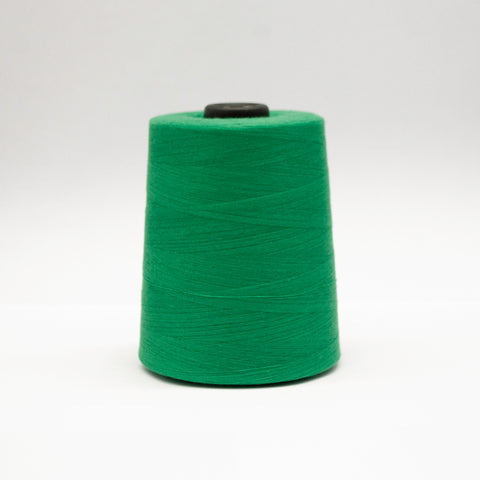 100% Polyester Tex 27 Sewing Thread 10,000 Yards - Green #6432