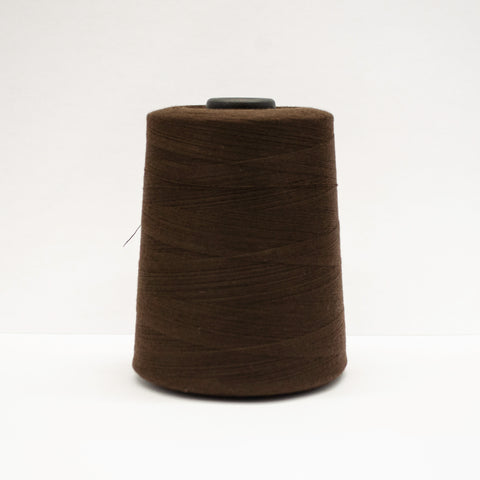 100% Polyester Tex 27 Sewing Thread 10,000 Yards - Dark Brown #5425